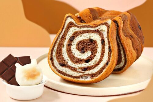 ねこねこ食パン チョコもっちー