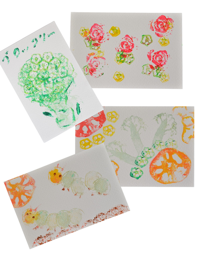 野菜スタンプ