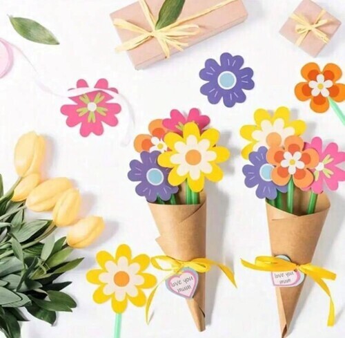 ペーパーフラワーブーケ