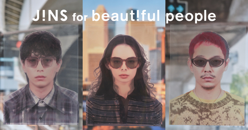 JINS for beautiful people コラボサングラス第2弾発売！