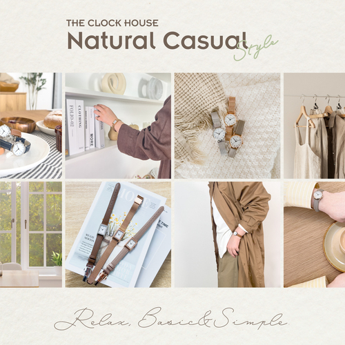 THE CLOCK HOUSE ナチュラルカジュアルスタイル から新作が登場