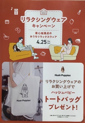 リラクシングウェアキャンペーン☕️